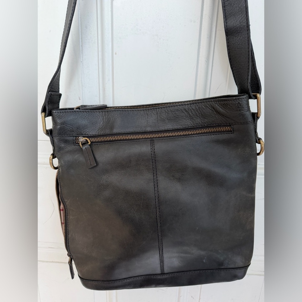 Rawlings Black Leather Crossbody  Bag - Picture 3 of 7